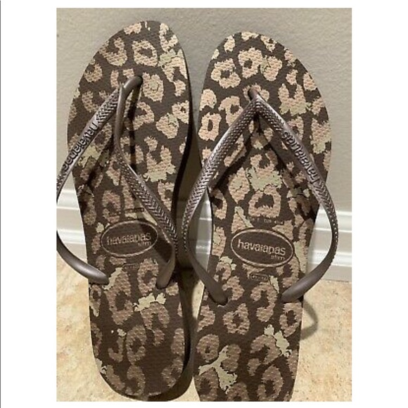 havaianas zebra print